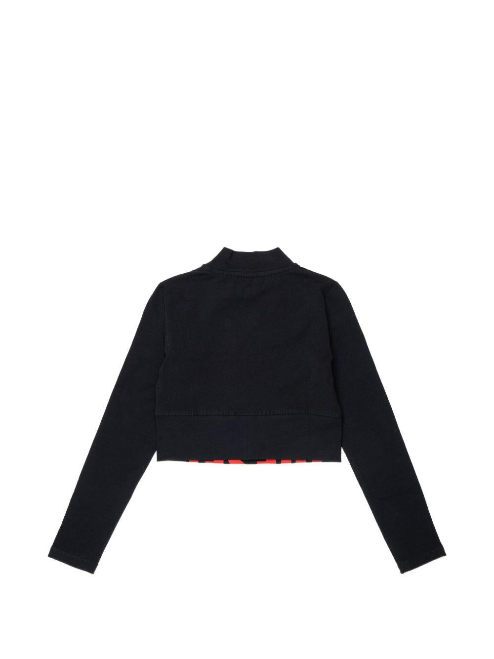 T-shirt Nero J02935KYA0L K900 DIESEL KIDS