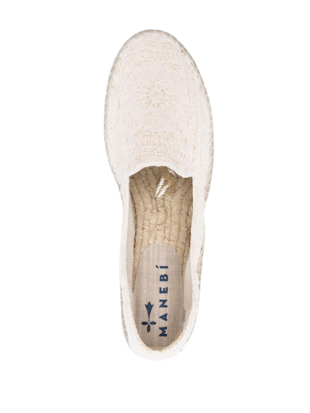 Espadrilles Yucatán bianche G03D0 NATURAL MANEBI