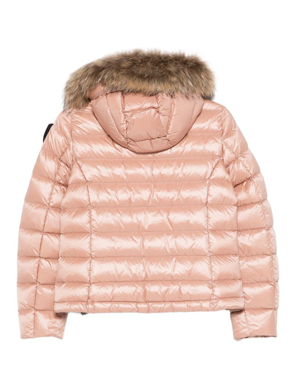Piumino Arcadia con cappuccio rosa pallido grigio 25WBLGC03380007285 520GG BLAUER KIDS