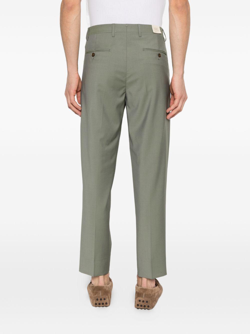 Pantaloni in lana vergine con pieghe frontali ARNOS300108 00062 BRIGLIA