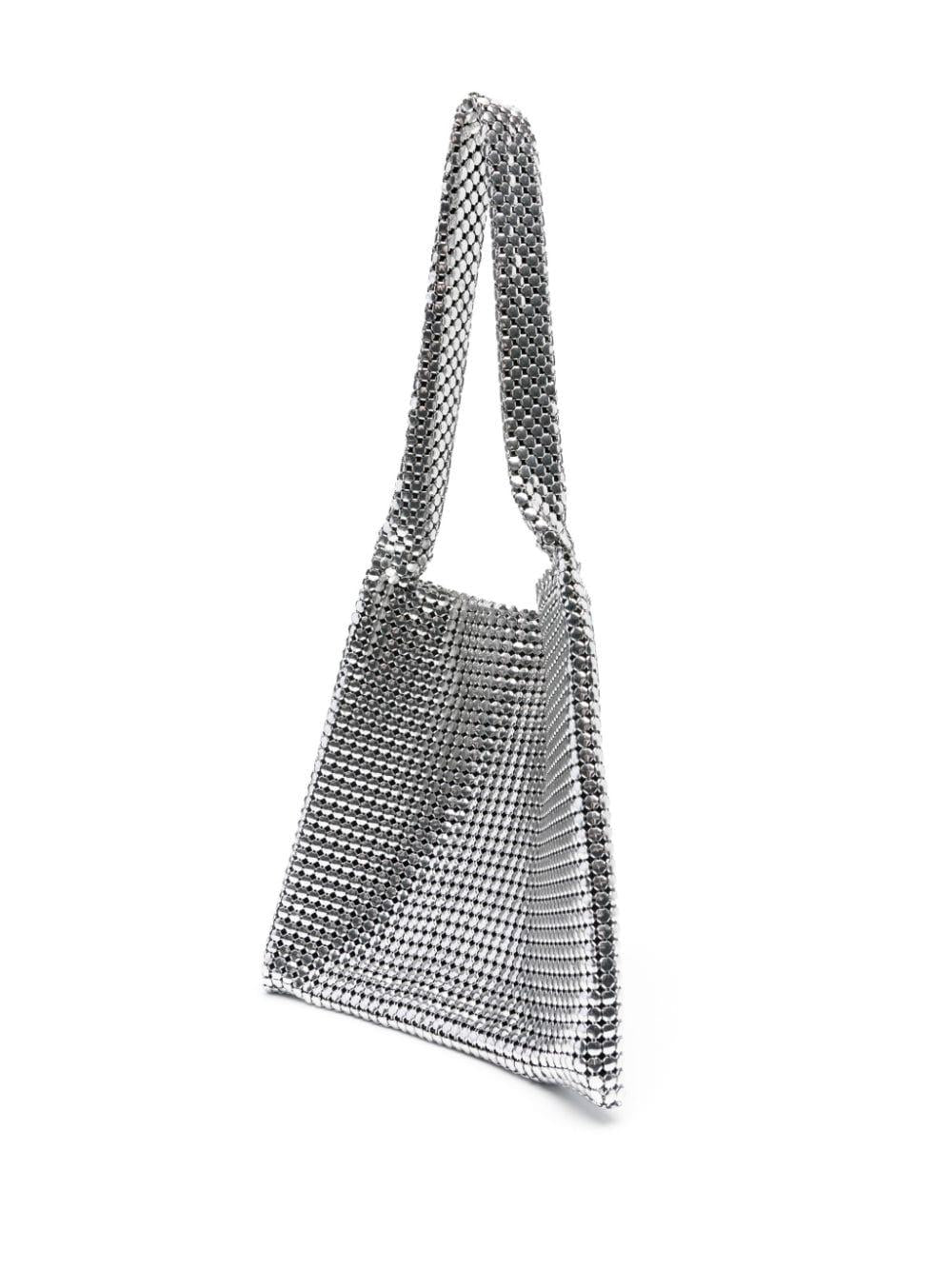 Borsa Pixel argento