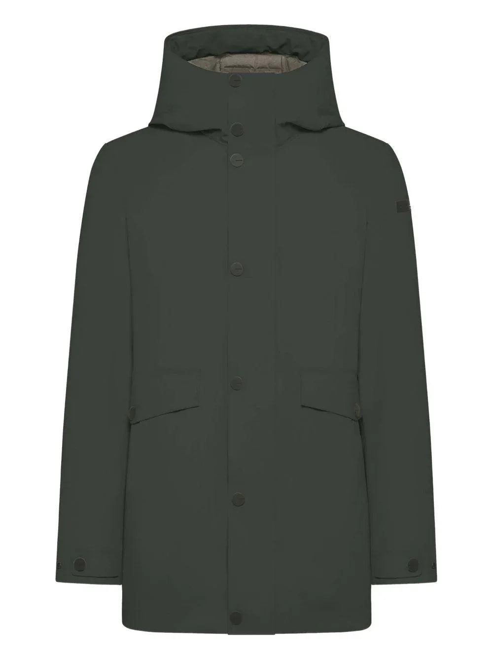 Parka Egg Floating verde bosco - Preludio Moda