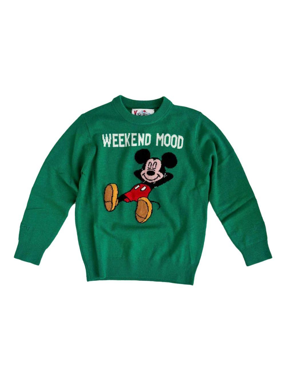 Maglione douglas "weekend mood" verde