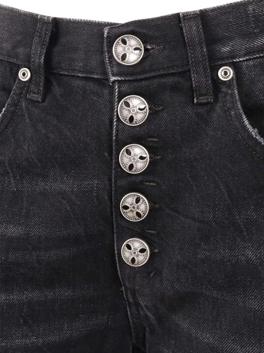 Jeans con Bottoni Cinque Tasche DP427BDFE305LM9DDD 999 DONDUP