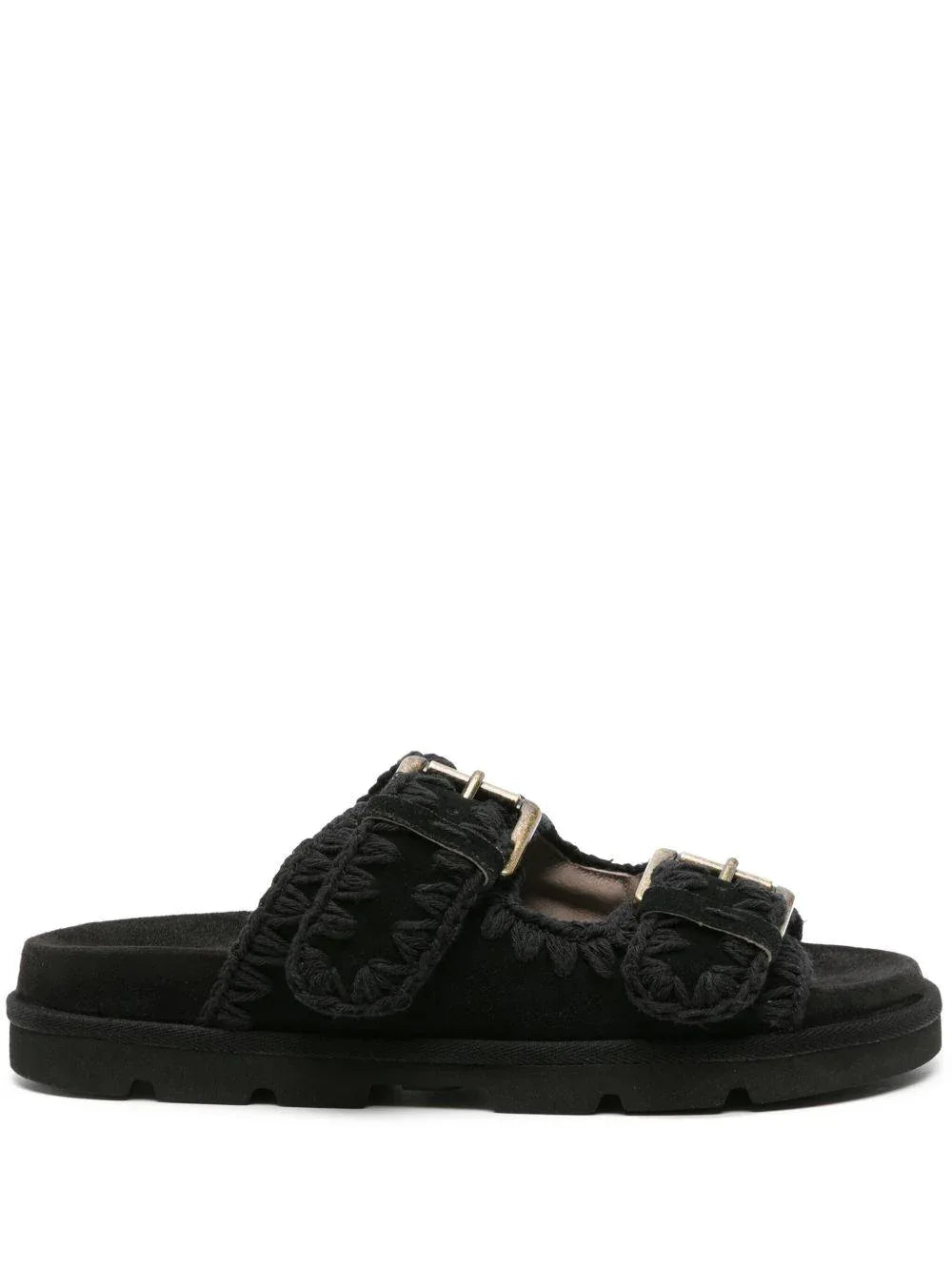 Low bio sandal monochrome nero - Preludio Moda