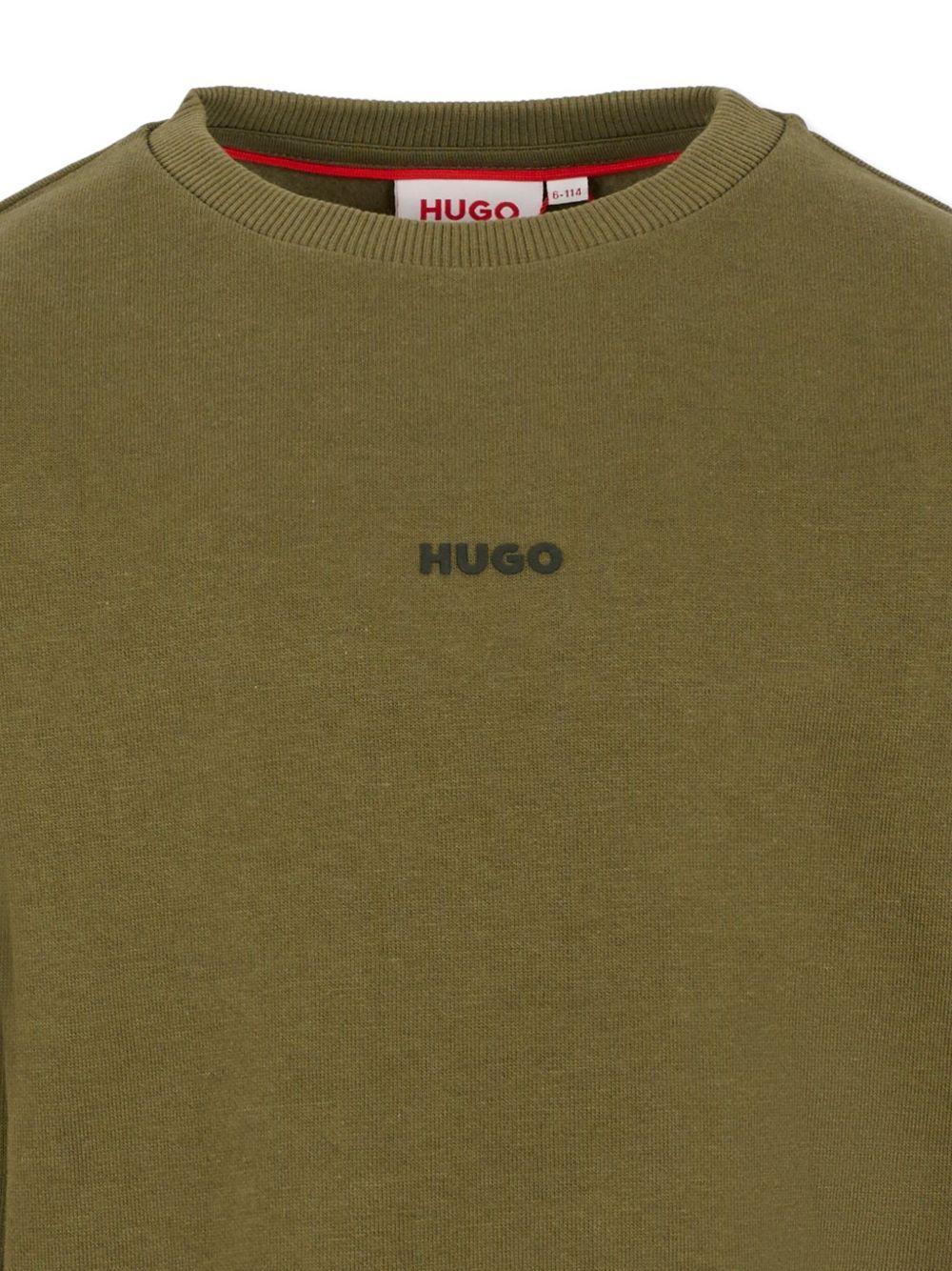 Felpa con Logo Ricamato - Preludio Moda