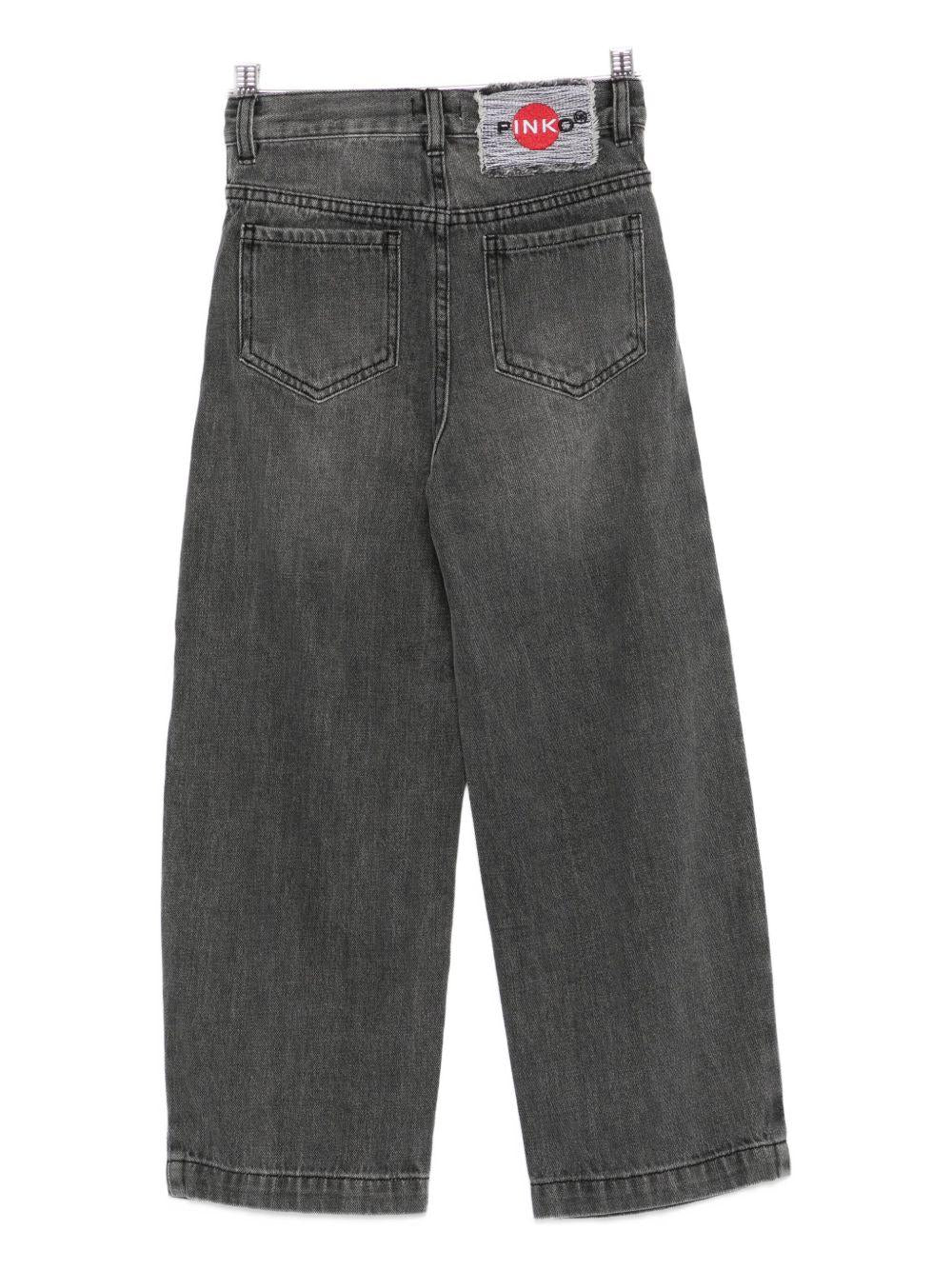 Pantaloni Cinque Tasche con Passanti KFPA022CDF017 D807 PINKO UP