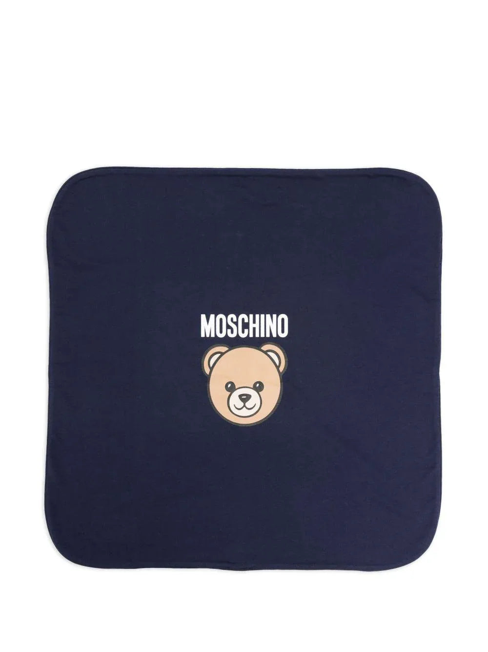 Coperta blu navy con motivo Teddy Bear - Preludio Moda