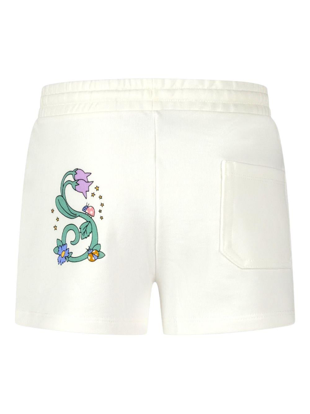 Shorts in cotone con coulisse TY6A79Z3409 101 STELLA MCCARTNEY KIDS