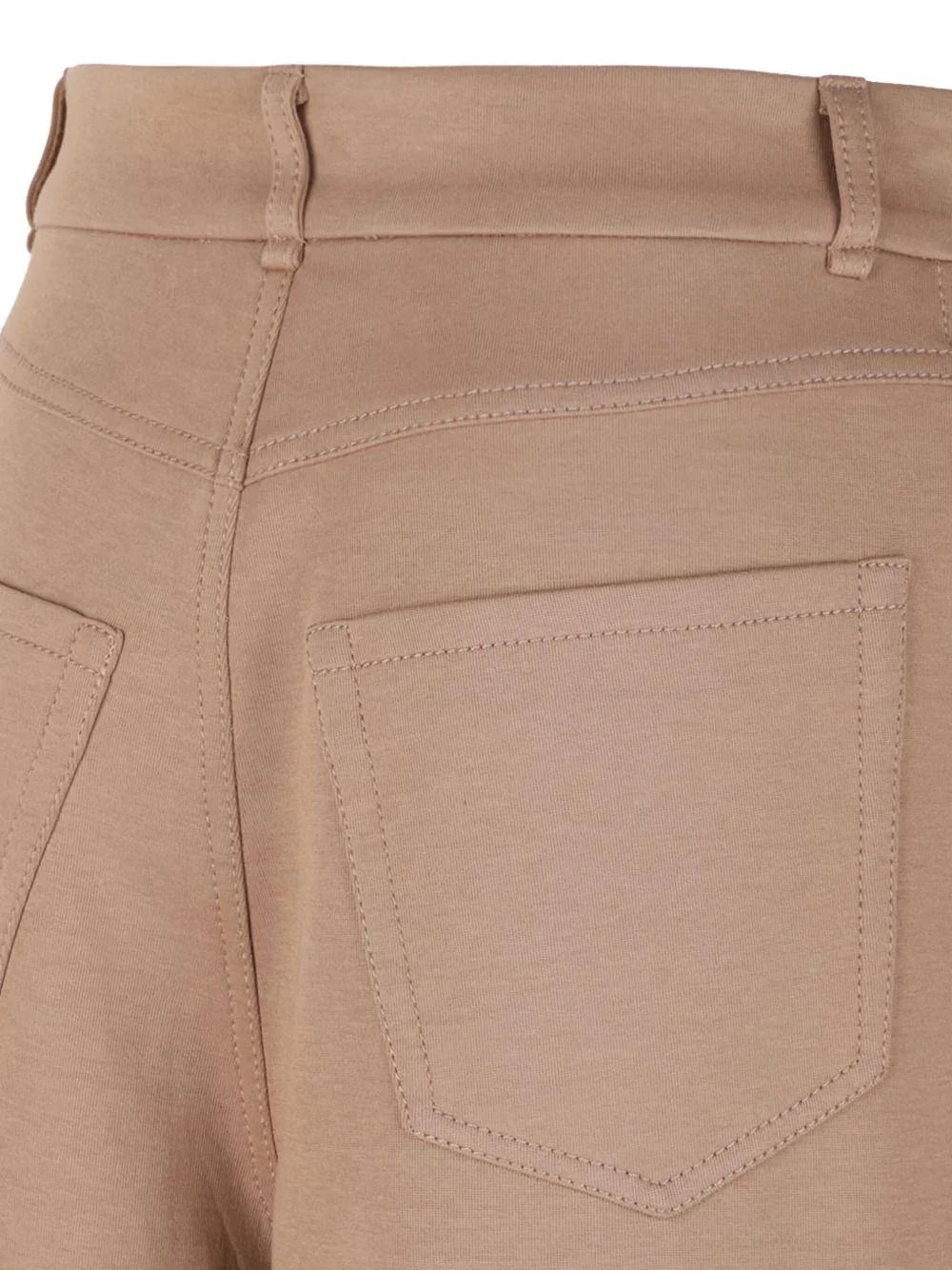 Pantaloni Vita alta con Tasche Applicate - Preludio Moda