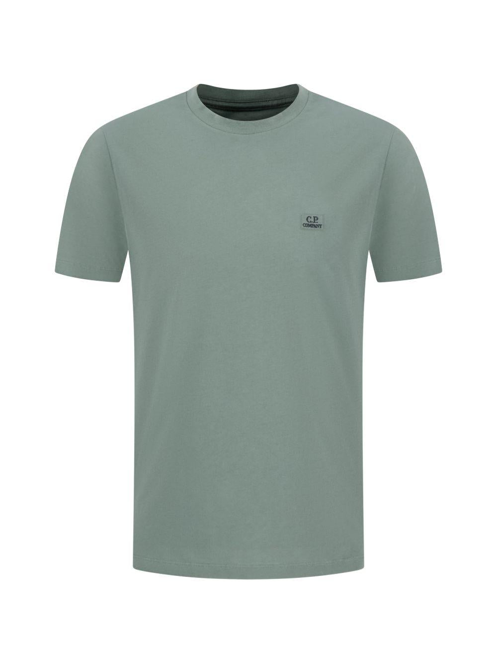 T-shirt girocollo in cotone 20CMTS726A005100W 668 CP COMPANY