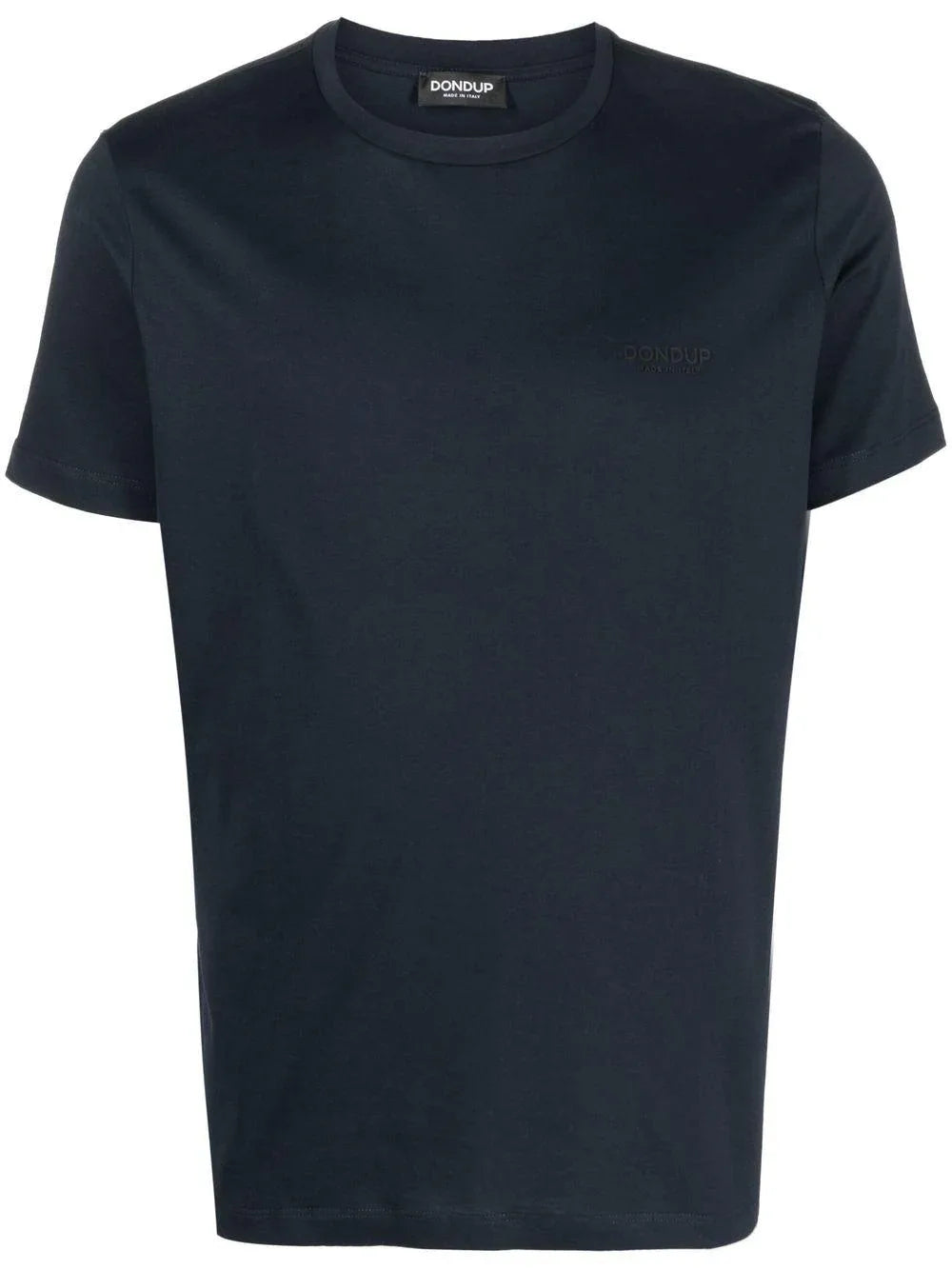 T-shirt a Maniche Corte con Logo Ricamato - Preludio Moda