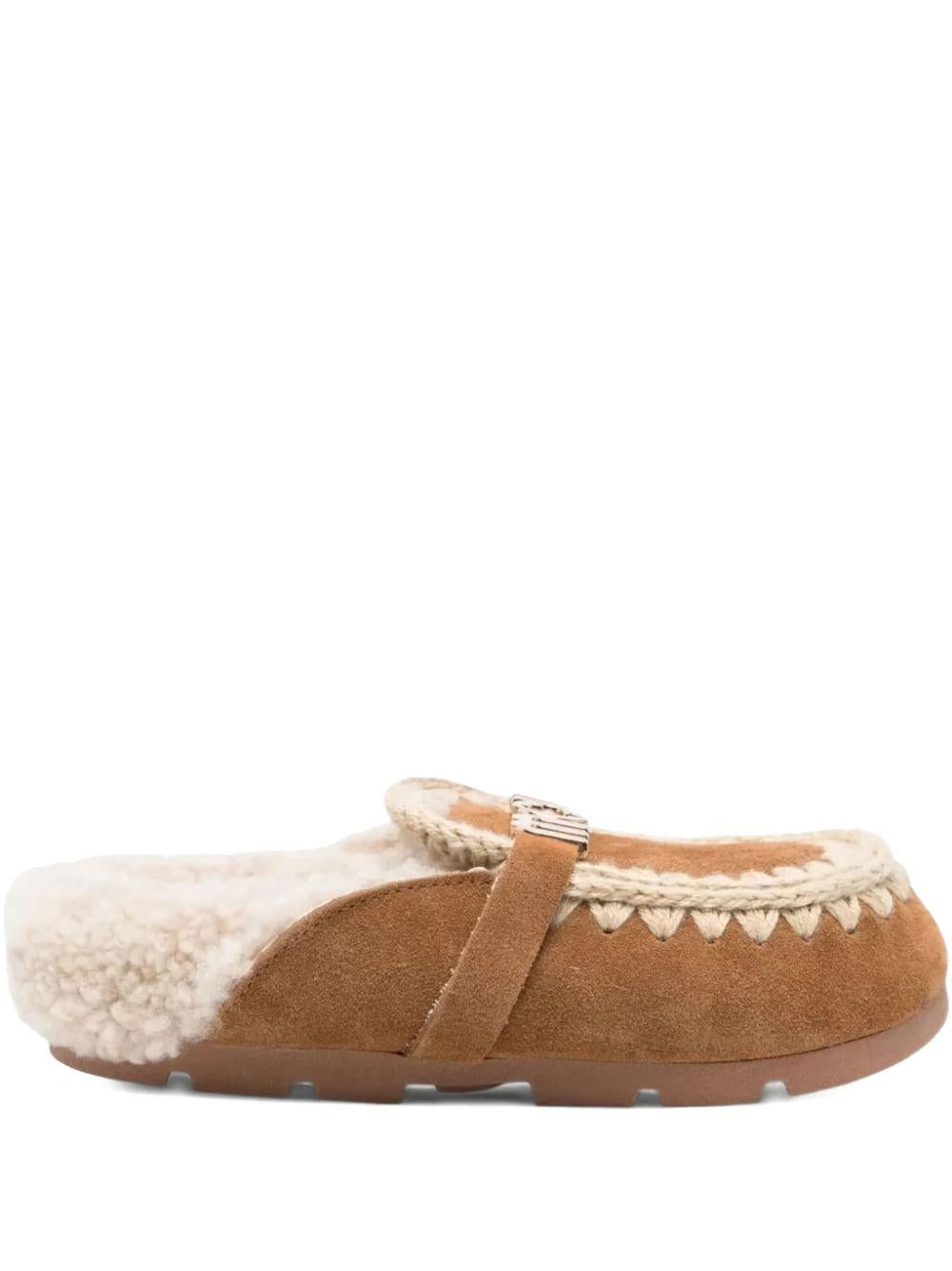 Pantofola winter bio cognac MUFW431000A COG MOU