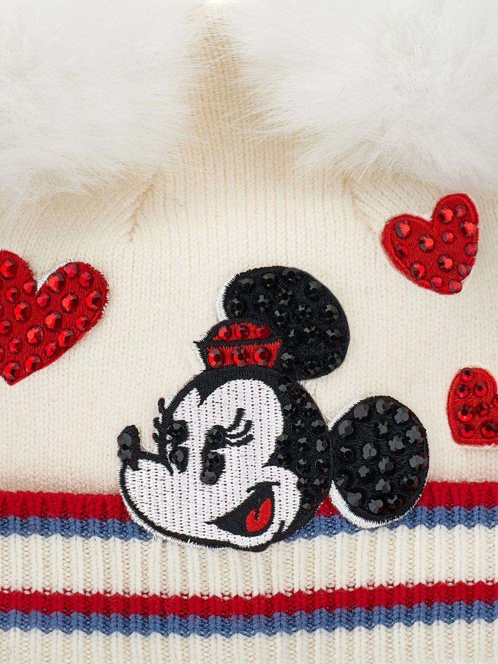 Berretto Crema con Minnie Mouse - Preludio Moda