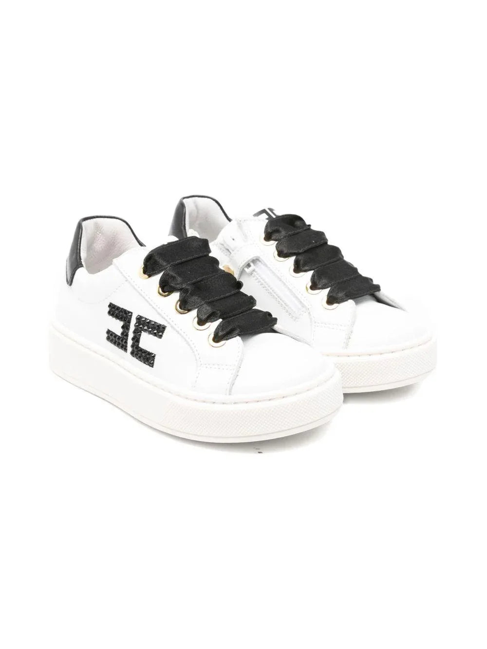 Sneakers bianche e nere La Mia - Preludio Moda