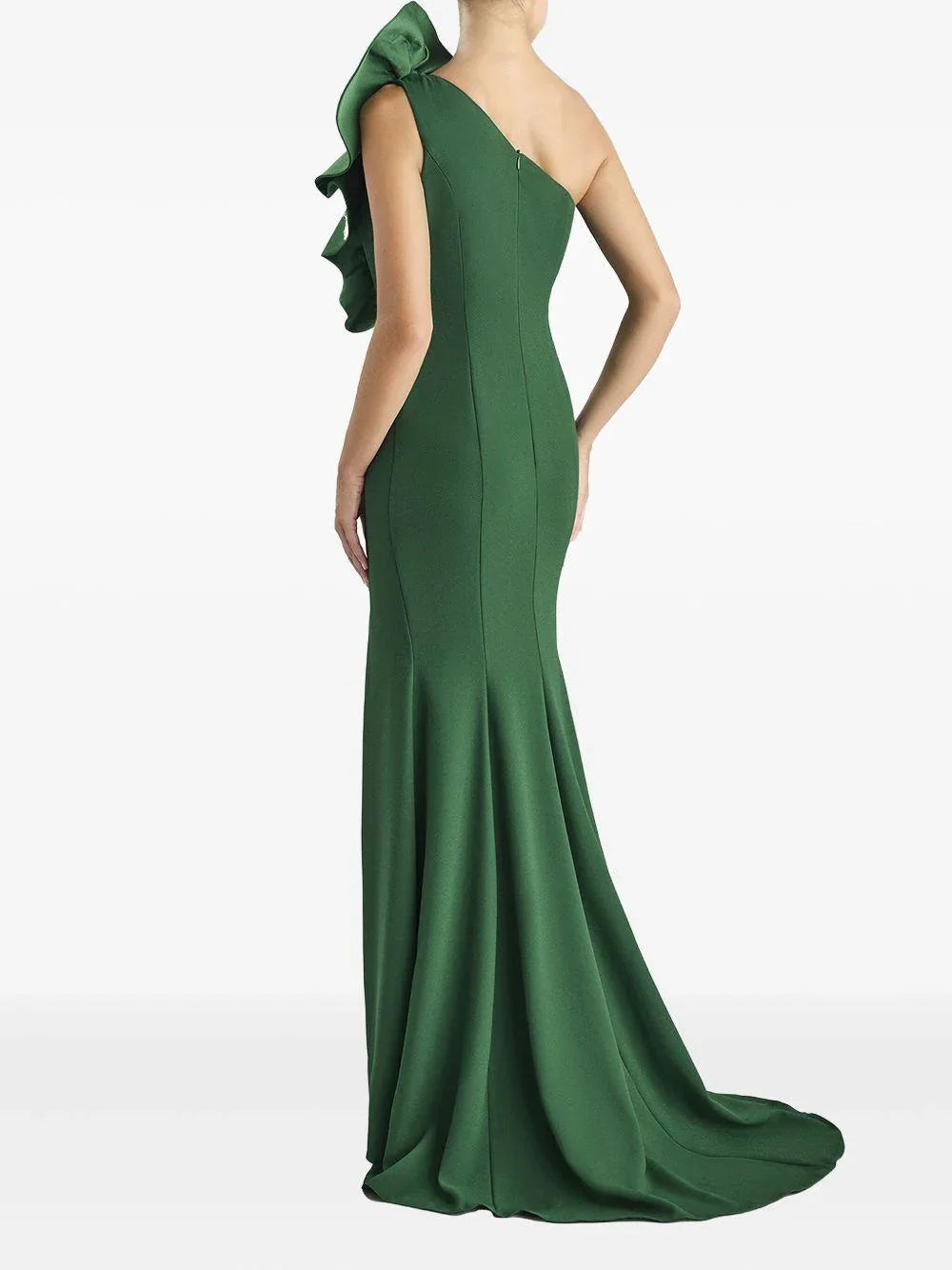 Abito Essential 2306 verde smeraldo - Preludio Moda