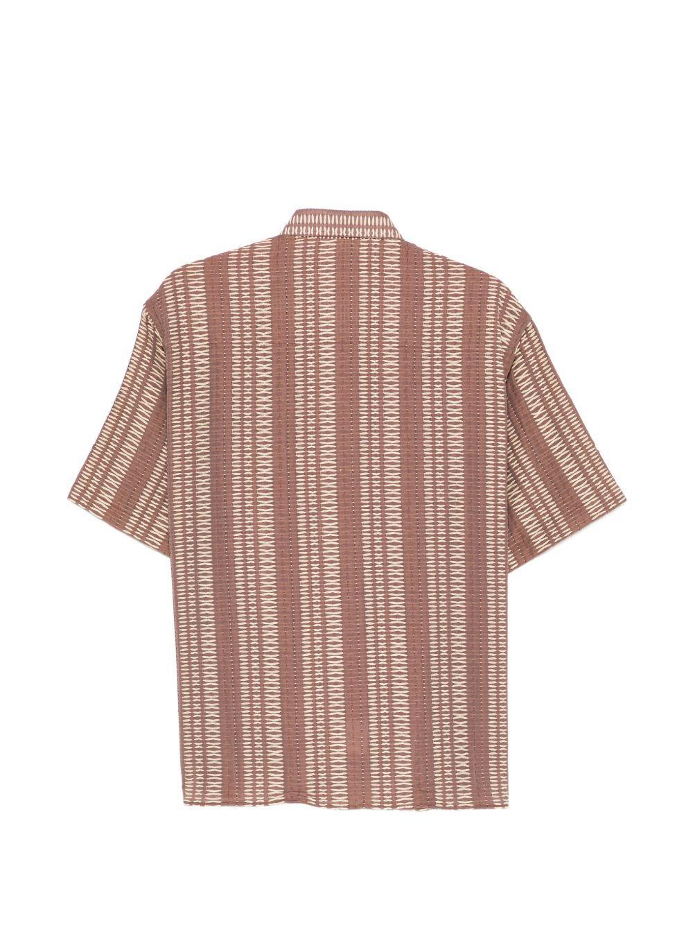 Camicia a maniche corte in cotone e viscosa 26S57 S26R41 COSTUMEIN