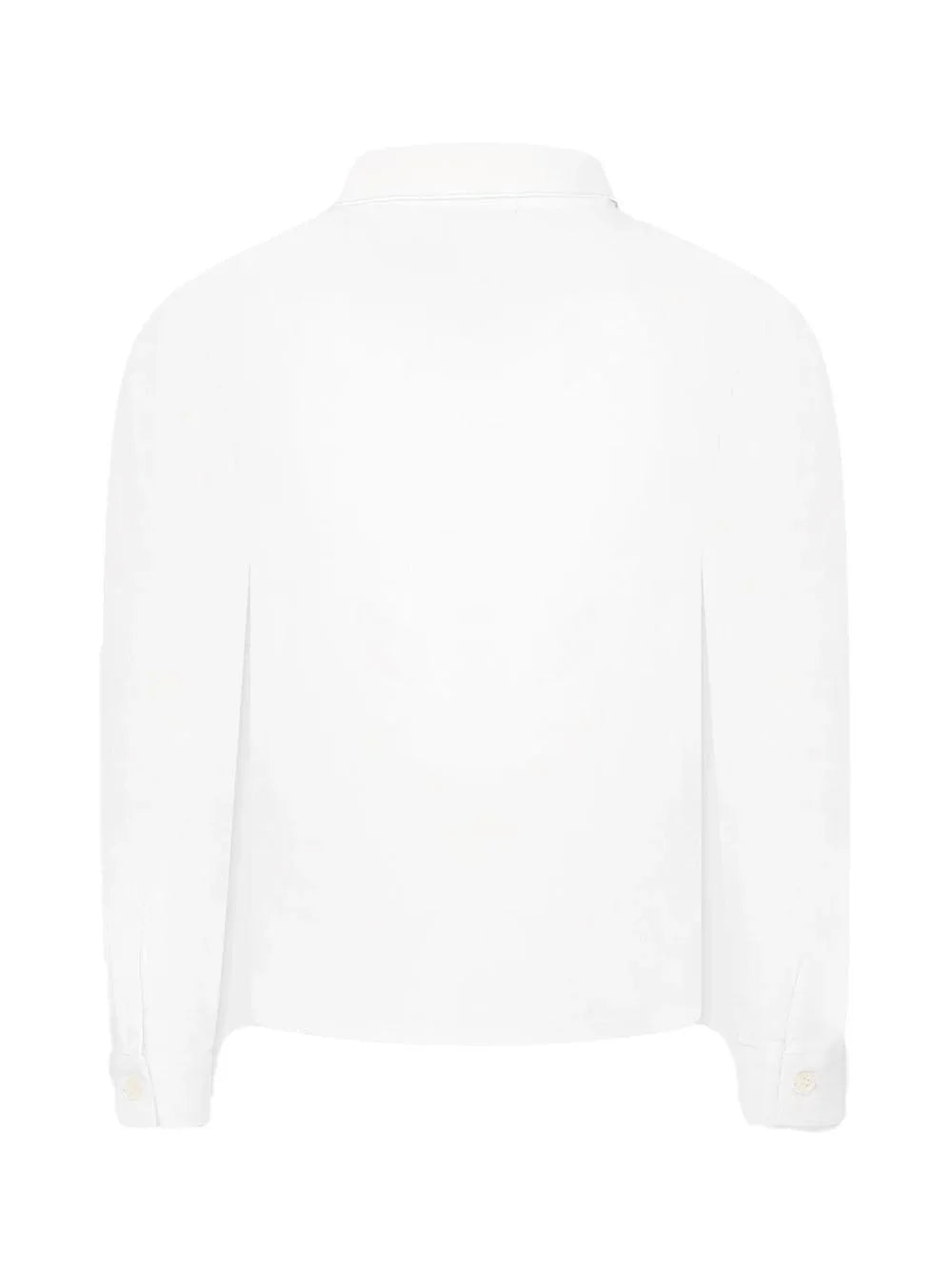 Camicia bianca con collo mani - Preludio Moda