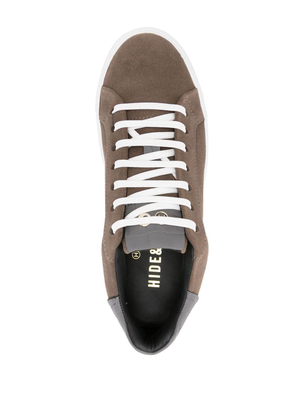 Sneakers essence oil beige/bianco