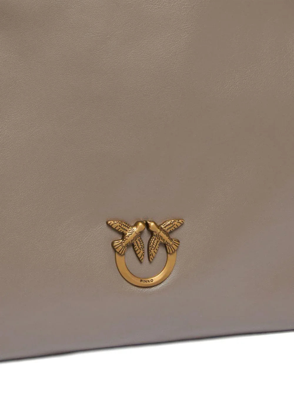 Borsa tote in pelle con fibbia Love Birds - Preludio Moda