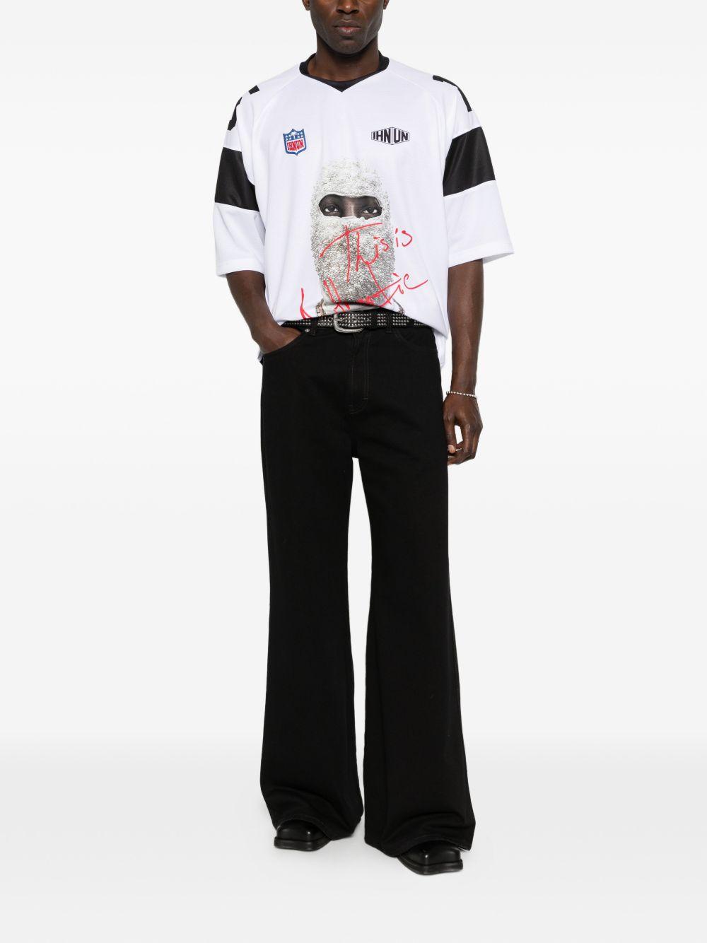 T-shirt in poliestere stampa grafica NUS26230 463 IH NOM UH NIT