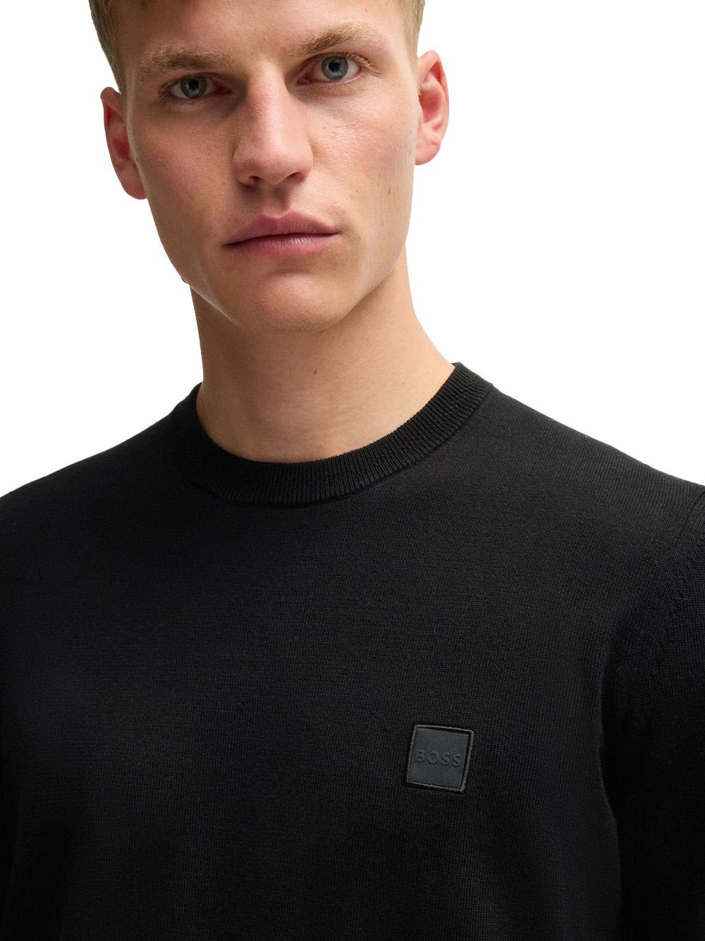 Maglione Kanovano nero 50527583 001 BOSS