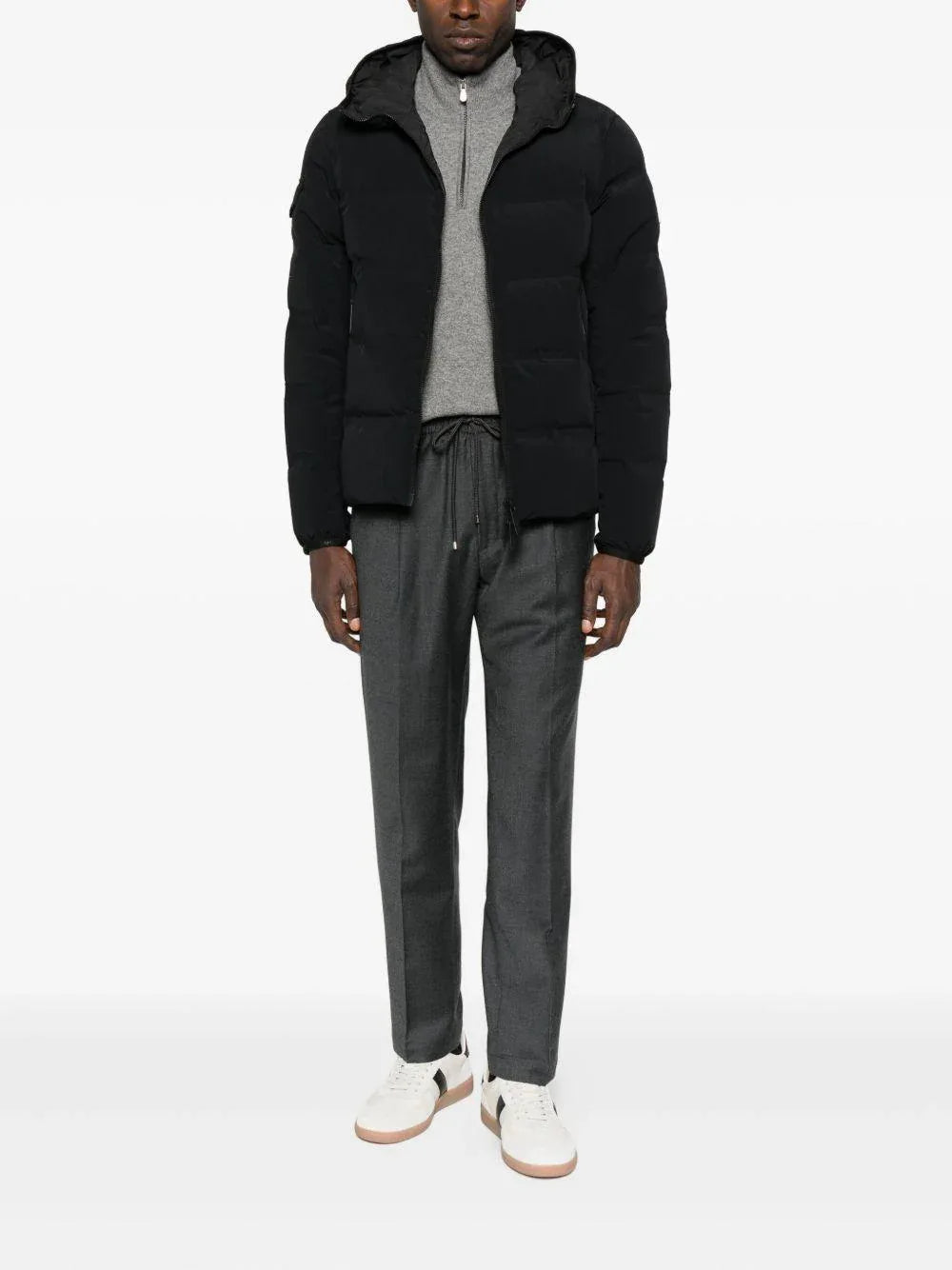 Pantaloni con Coulisse Grigio Antracite - Preludio Moda