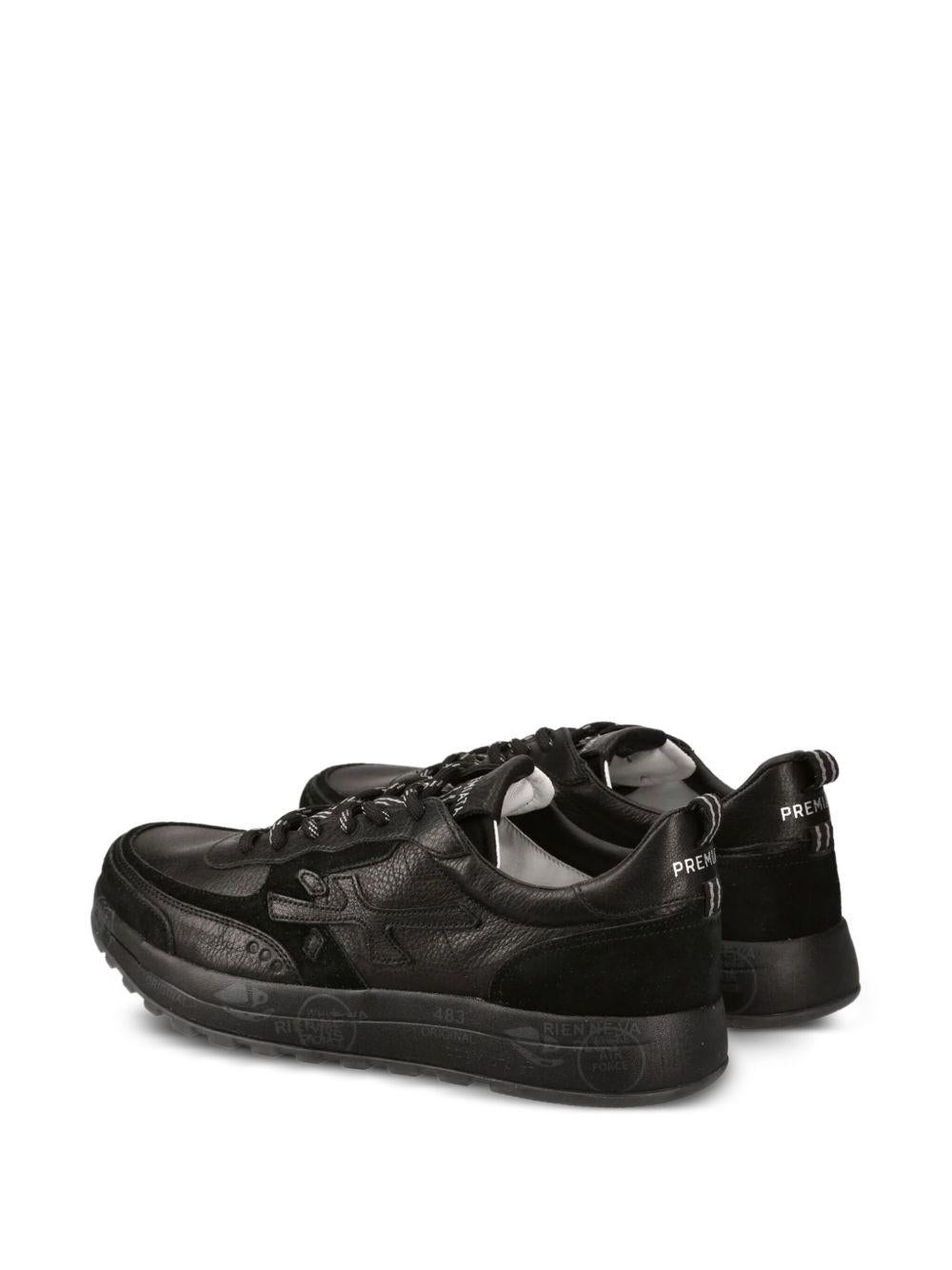 Sneakers Nous in Pelle Nera NOUS 7732 PREMIATA