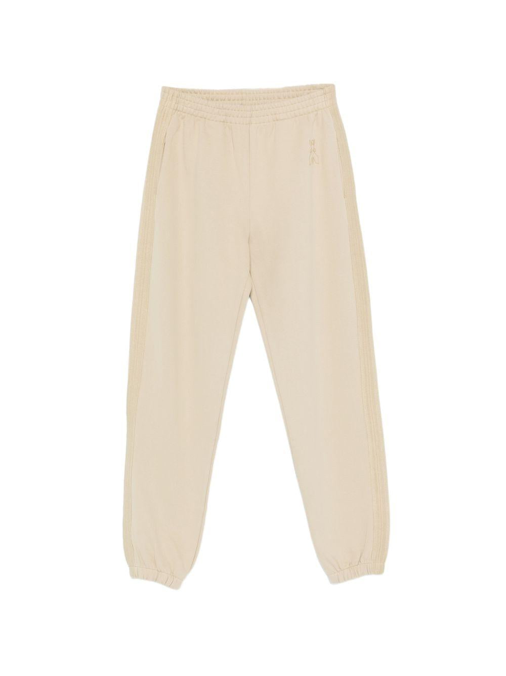 Pantaloni in cotone con vita elasticizzata 8P0802J079 B862 PATRIZIA PEPE