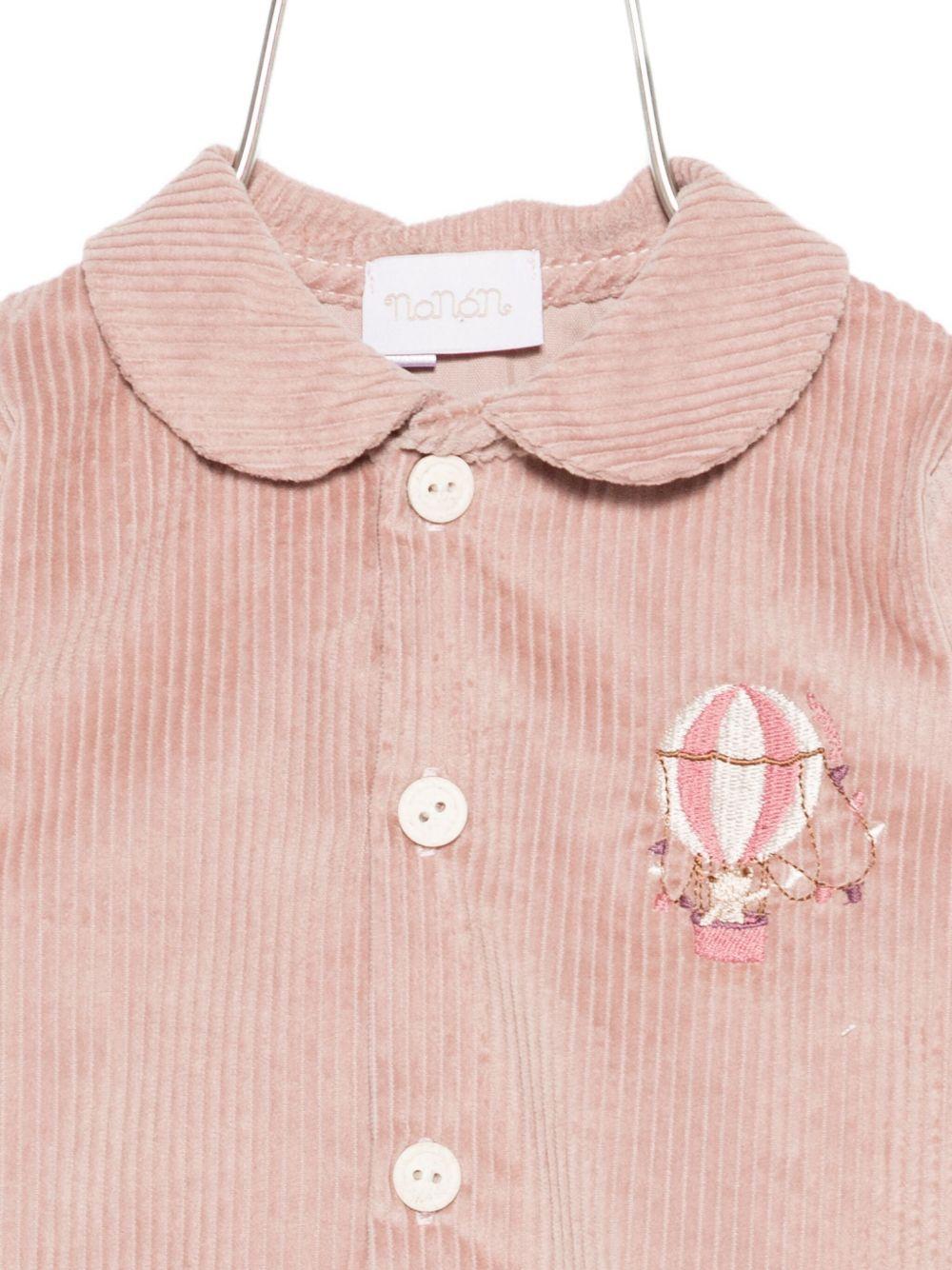 Tutina rosa a coste I254210 ROSA NANAN KIDS