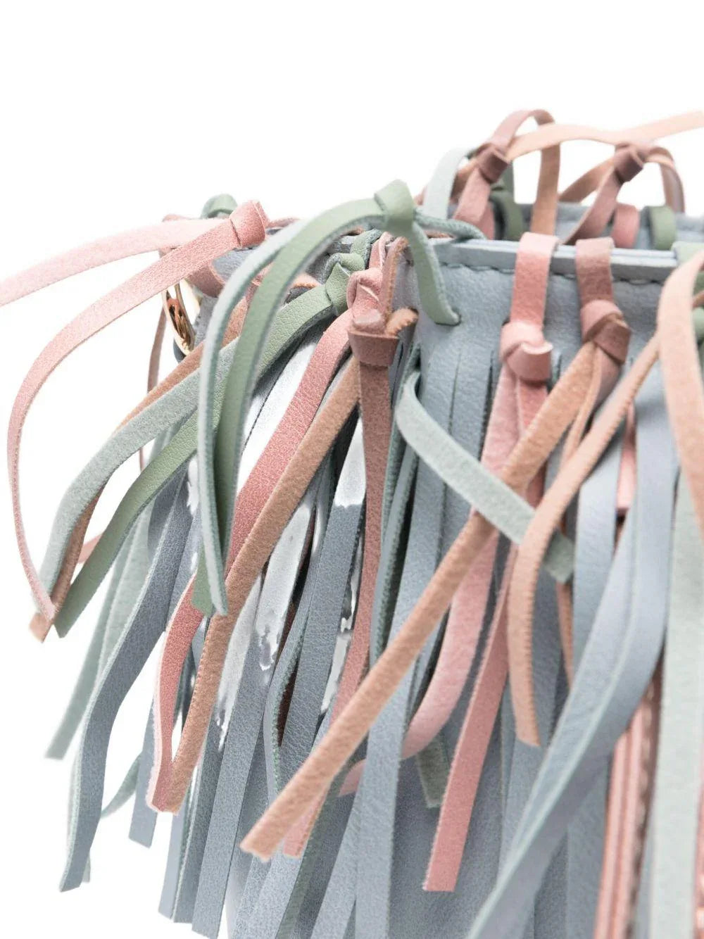 Borsa a Secchiello con Frange - Preludio Moda