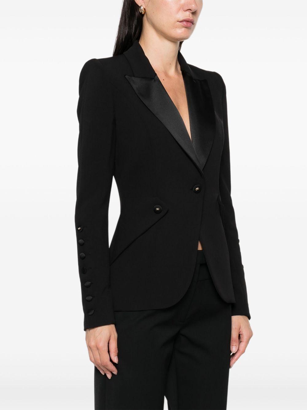 Blazer con Revers a Lancia e Maniche Lunghe GI15456E2 110 ELISABETTA FRANCHI