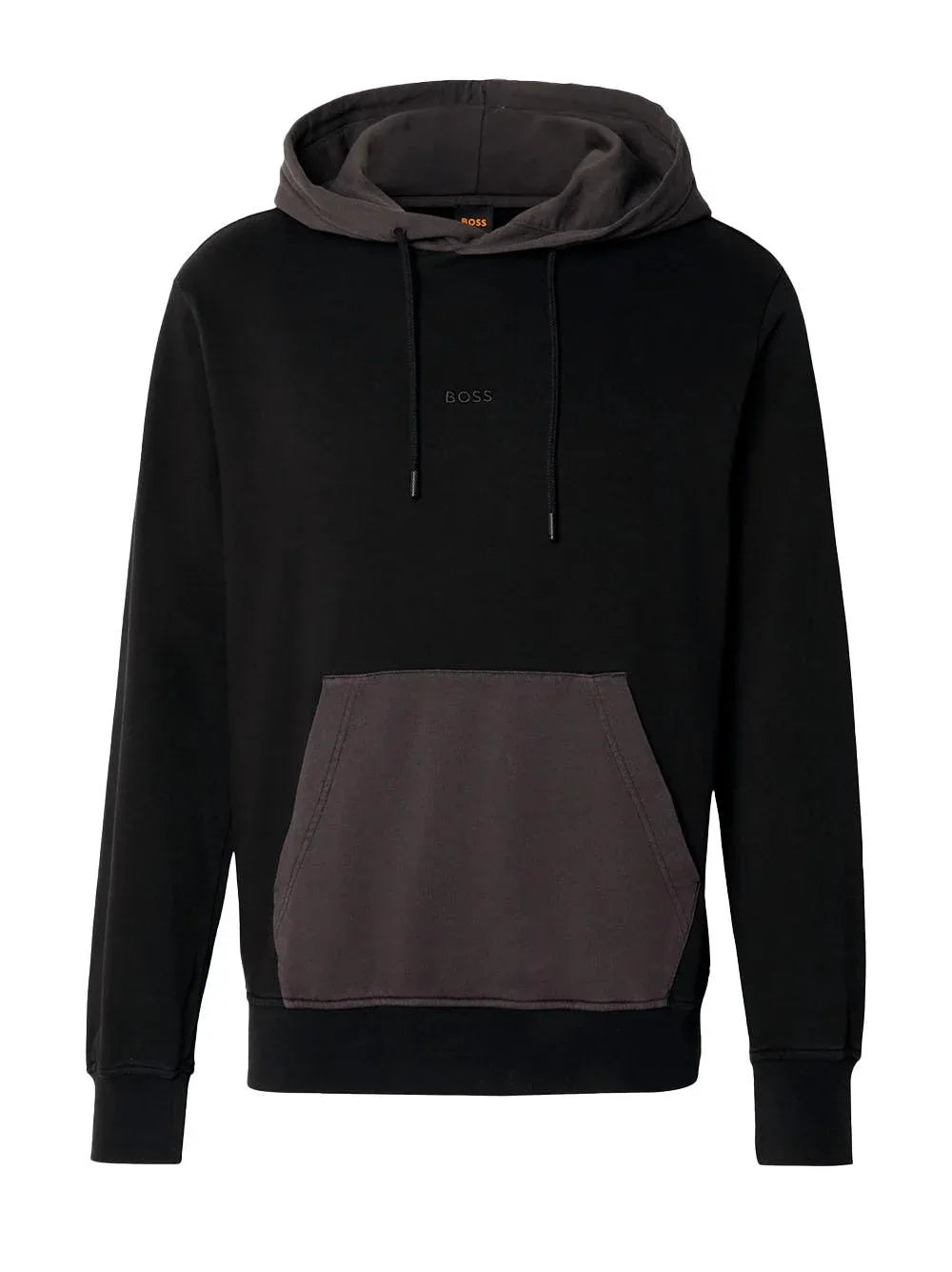 Felpa nera we block - Preludio Moda