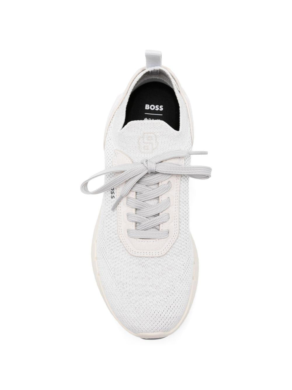 Sneakers in poliestere riciclato con allacciatura 50563857 120 BOSS
