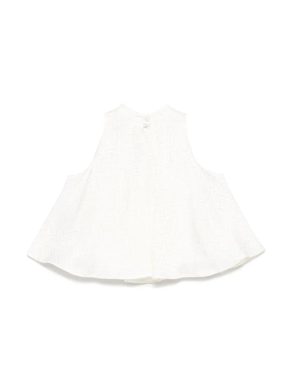 Abito avorio logo monogram all-over - Preludio Moda