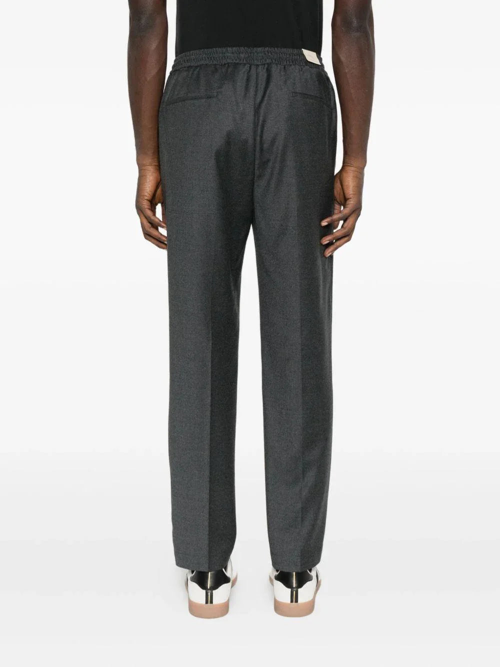 Pantaloni con Coulisse Grigio Antracite - Preludio Moda