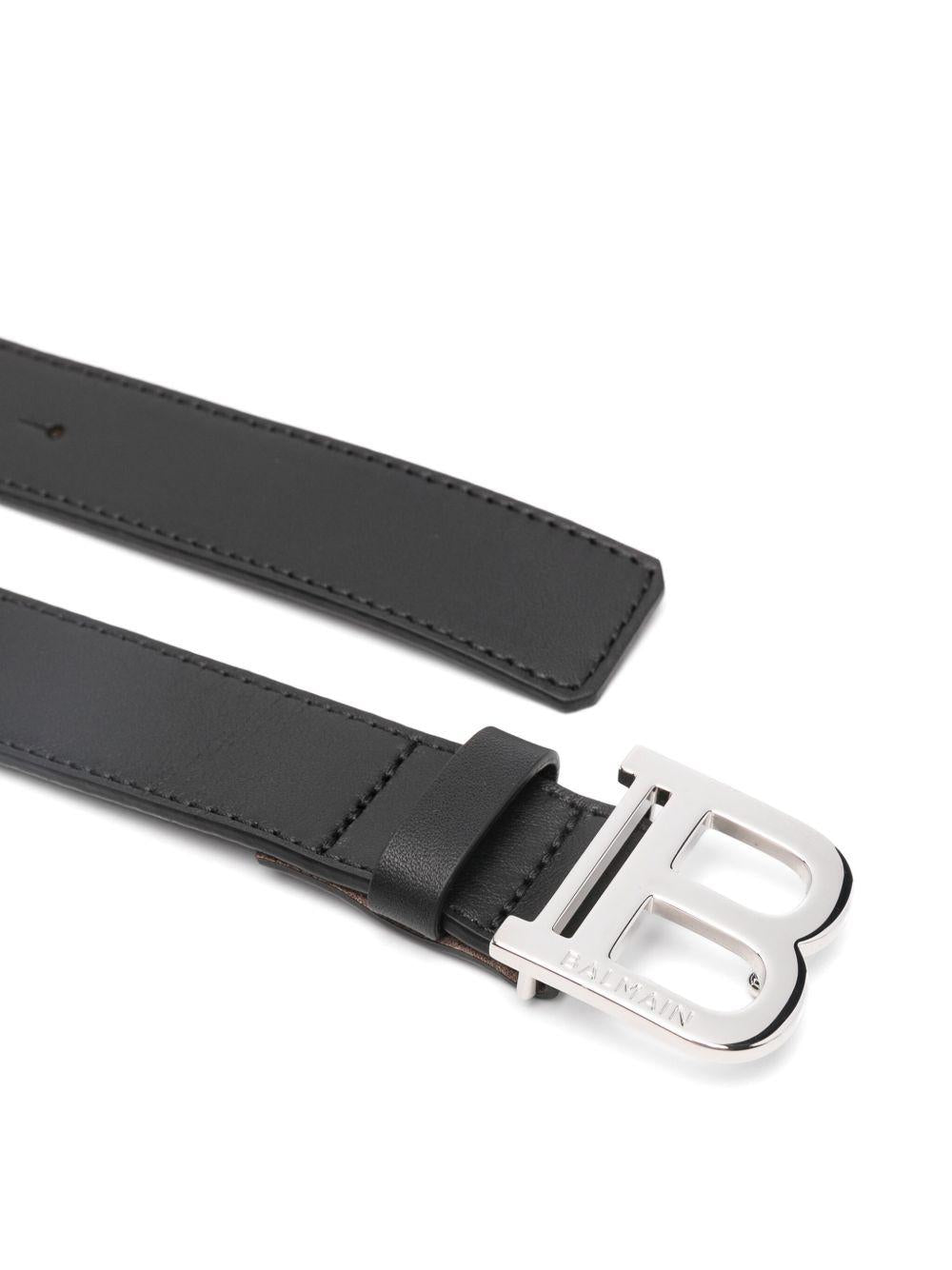 Cintura in pelle fibbia argento