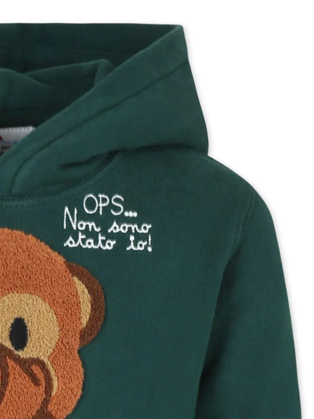 Felpa Oliver " non sono stato io" verde - Preludio Moda