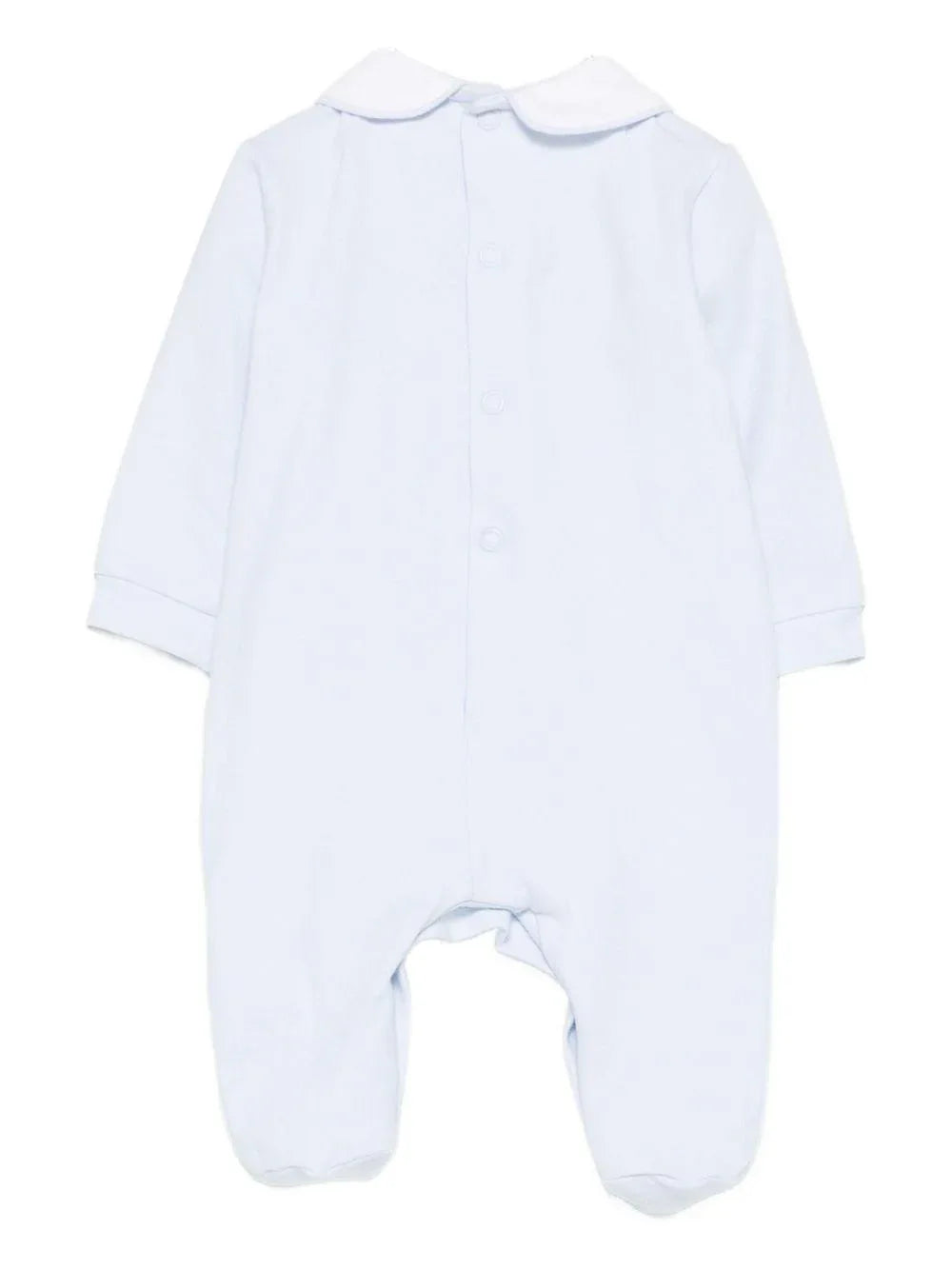 Tutina azzurra con ricamo - Preludio Moda