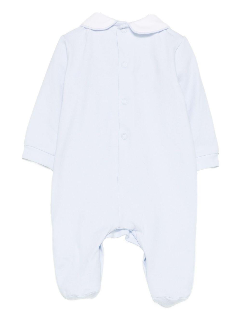 Tutina azzurra con ricamo I250010 AZZURRO NANAN KIDS