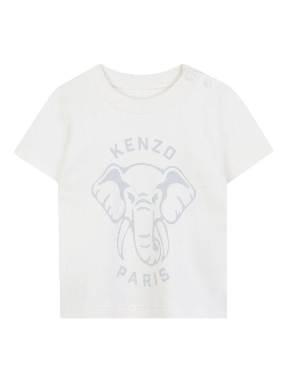 Tuta Sportiva con Logo e T-shirt Coordinata K61252 77A KENZO KIDS