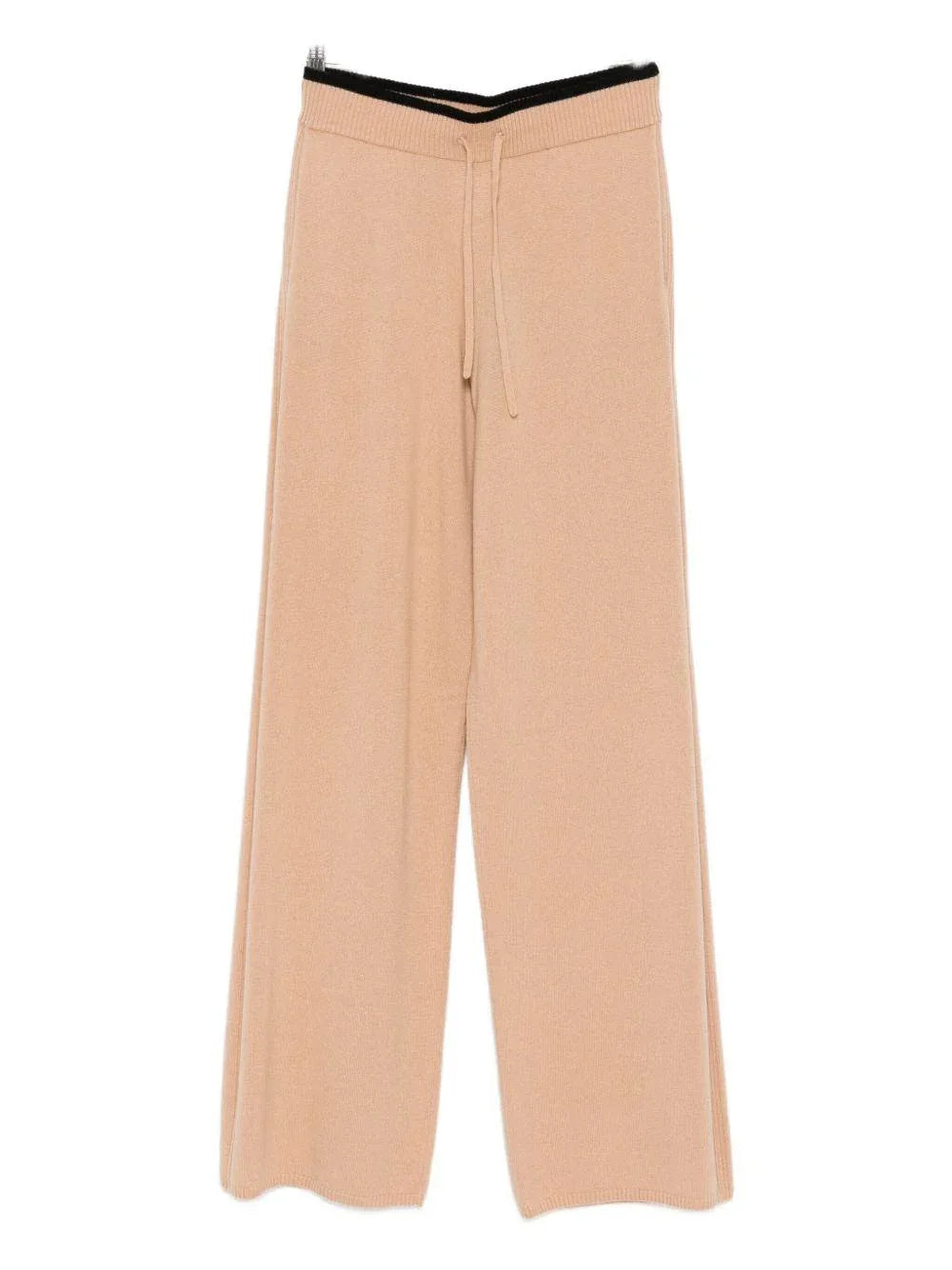 Pantaloni beige in maglia - Preludio Moda