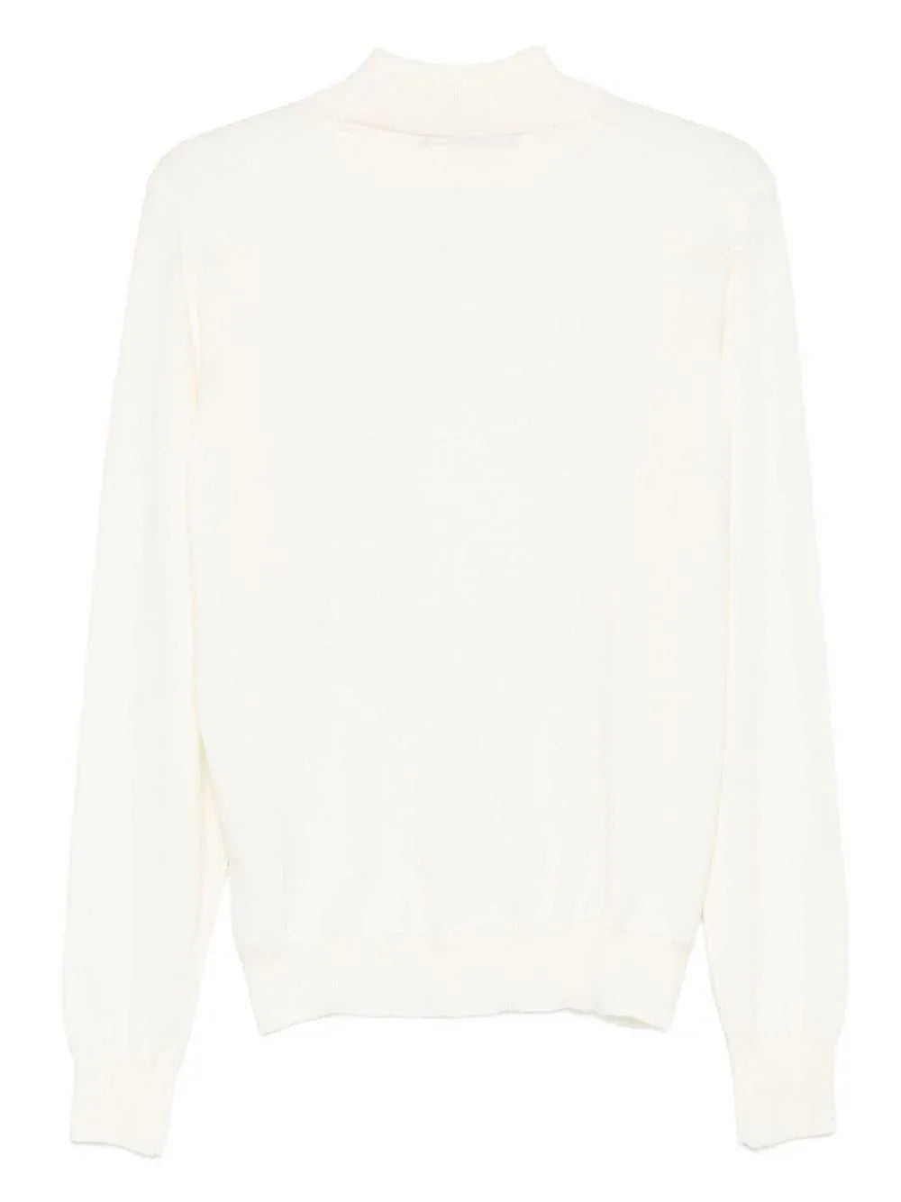 Maglione a Collo Alto in Tessuto - Preludio Moda