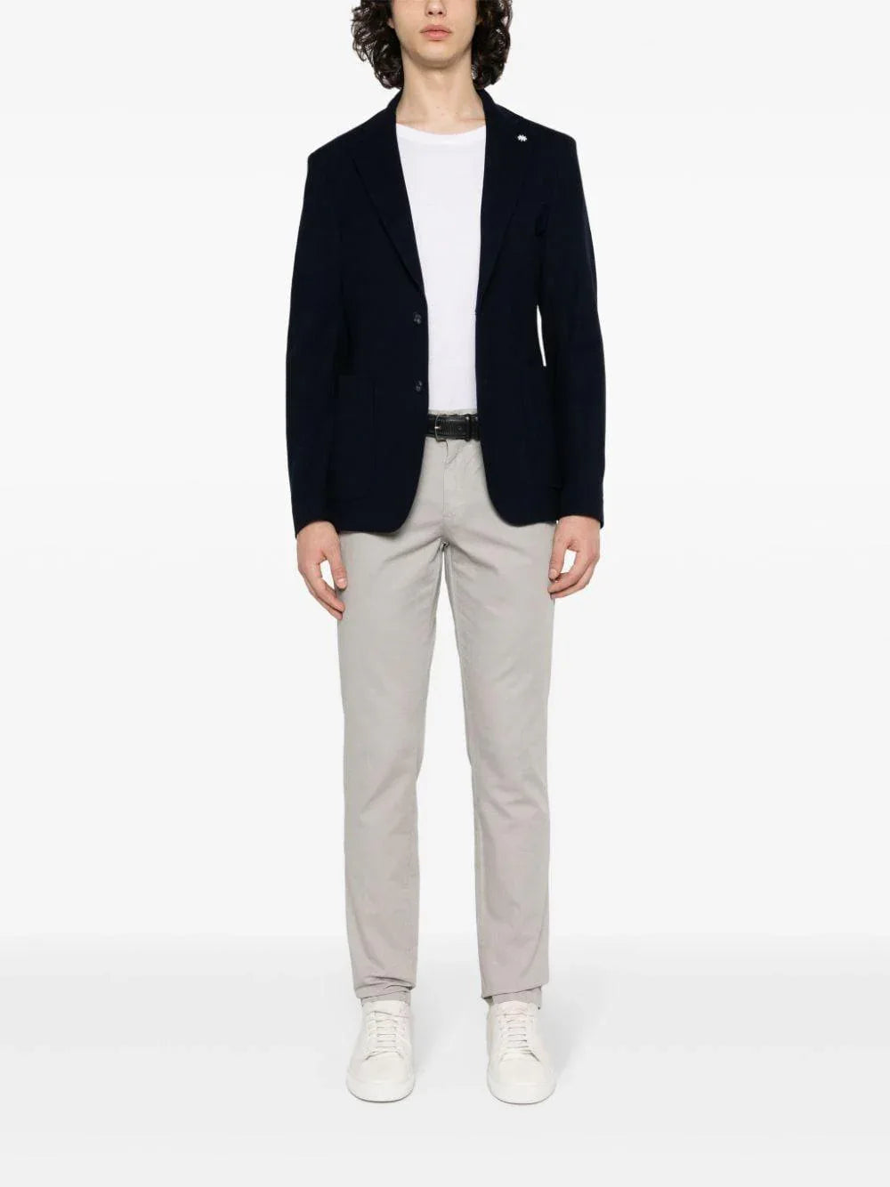 Giacca blu monopetto - Preludio Moda