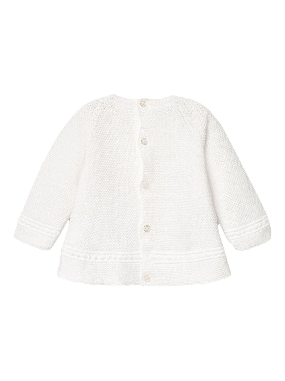 Completo bianco in maglia (2pz) 103122712 01H82 PAZ RODRIGUEZ KIDS