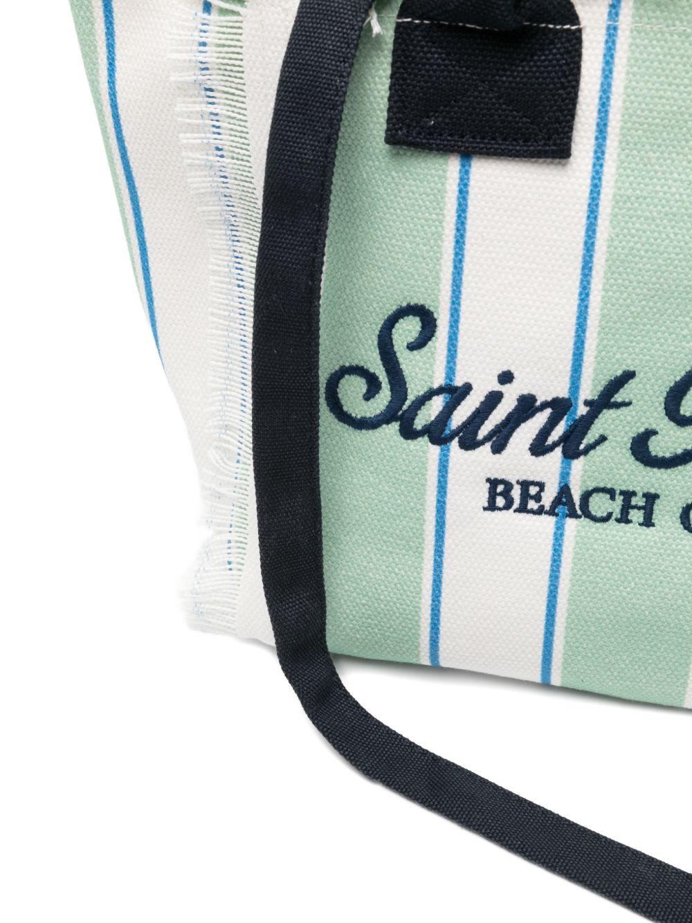 Borsa mare in cotone con frange COL0001# 00937L MC2 SAINT BARTH KIDS
