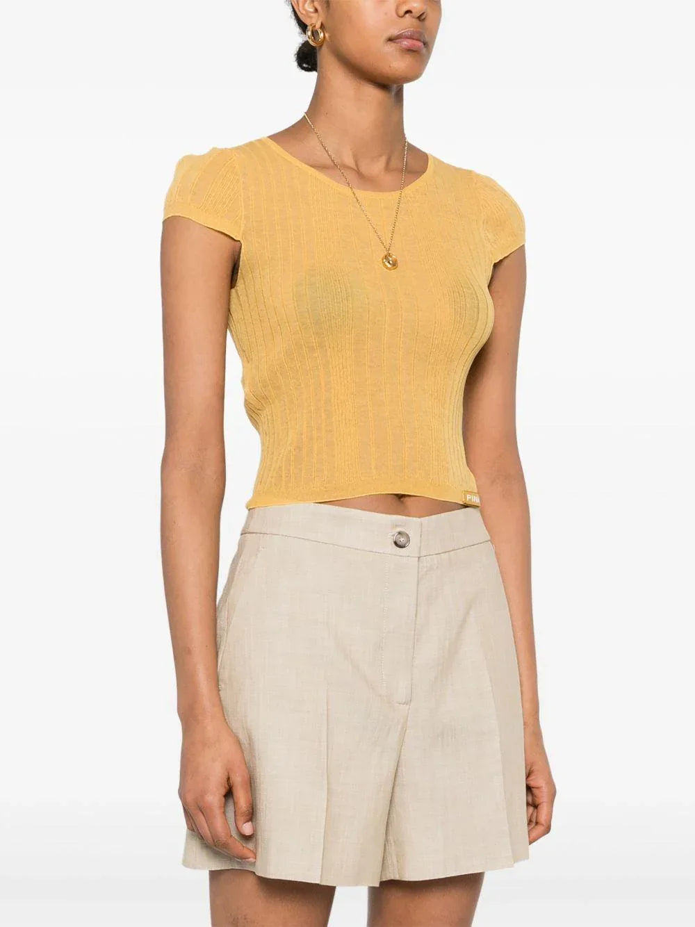 T-shirt tambora arancione - Preludio Moda