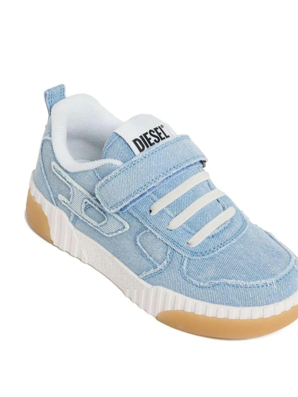 Sneakers denim logo Oval-D - Preludio Moda