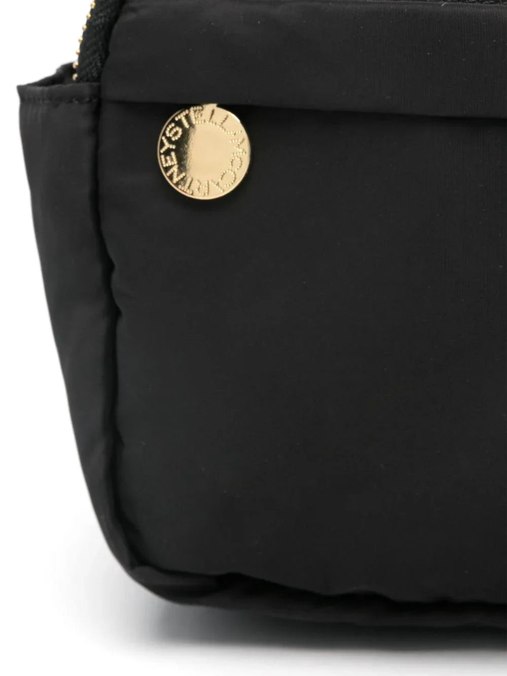 Borsa a Spalla Nera con Logo - Preludio Moda