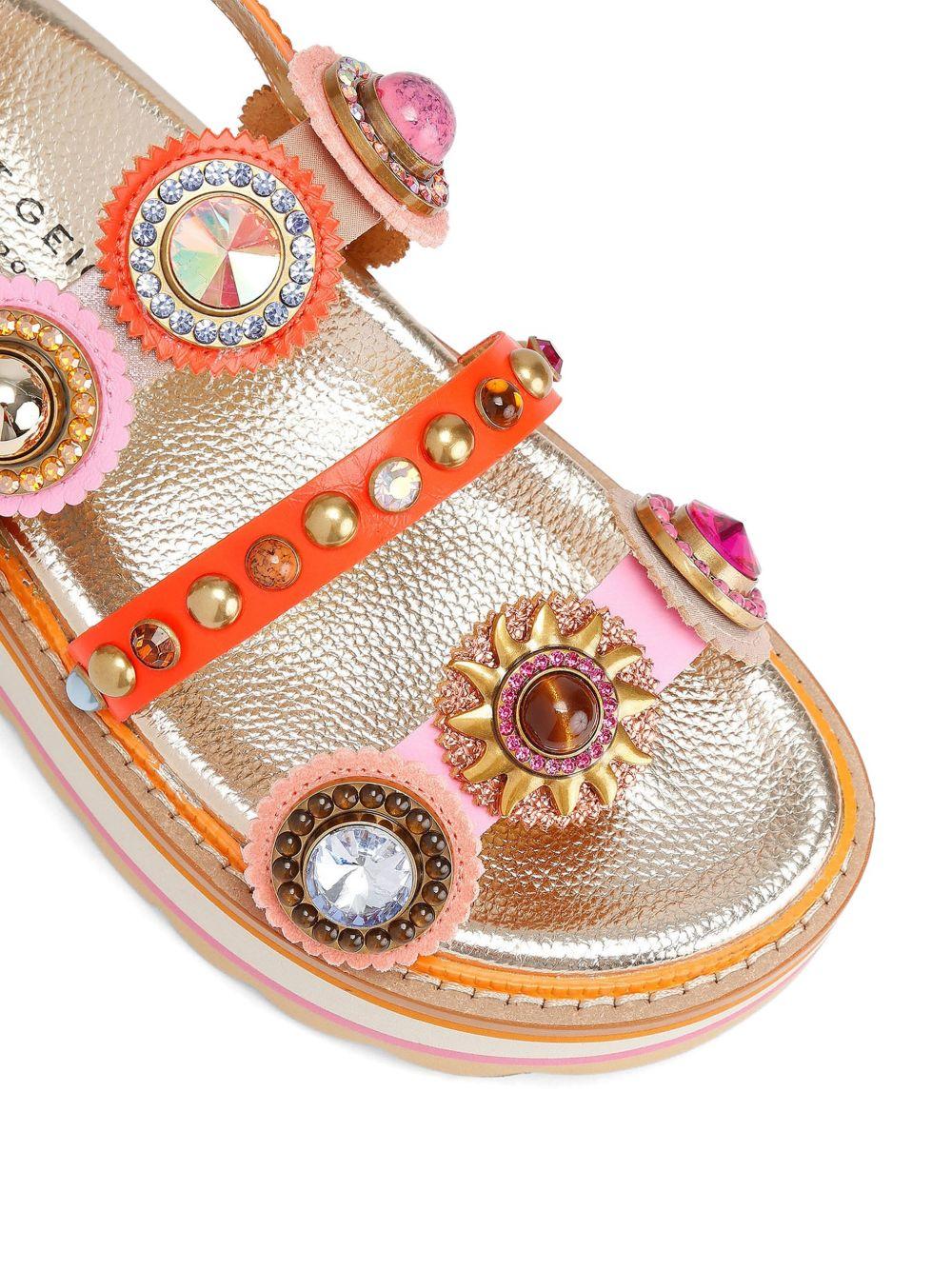 Sandali platform con applicazioni 5612499 109 KURT GEIGER